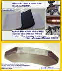 Ultralight HPPE or Kevlar or Ceramic Composite Ballistic Plates for Soft Body Armor Inserts