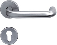 Stainless steel tube lever handle