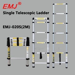 EMJ 2m single telescopic ladder