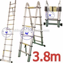EMJ 3.8m joint telescopic ladder