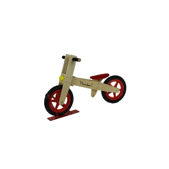 Simple wooden balance bike