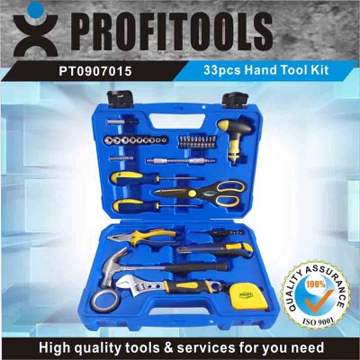 33pcs Hand Tool Kits for Household Tool