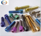 ANODIZED TITANIUM BOLTS FOR BICYCLE