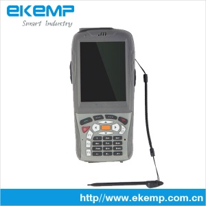 Industrial PDA with barcode scanner and RFID reader supports GPRS/WIFI - EM818