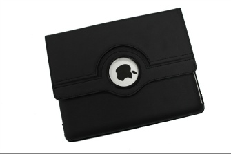 Lichee Pattern 360 Degree Rotating Leather Case For iPad3 - ID3-201