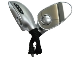 motorcycle rearview mirror mp3 player