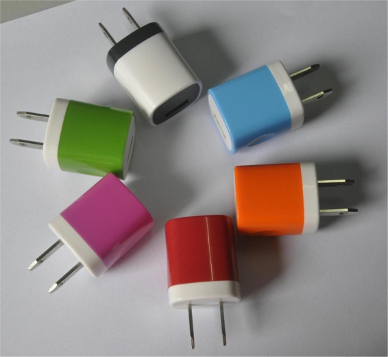 2013 NEW bi-color home charger for iphone - BD-602