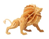 3D puzzle wooden toy - Lion