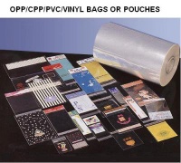 OPP/CPP/PVC bags or pouches - OPP/CPP/PVC bags
